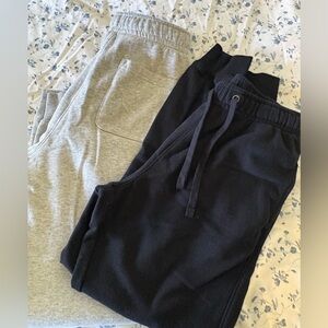 Bundle of 2 Goodfellow Gray and Black Joggers